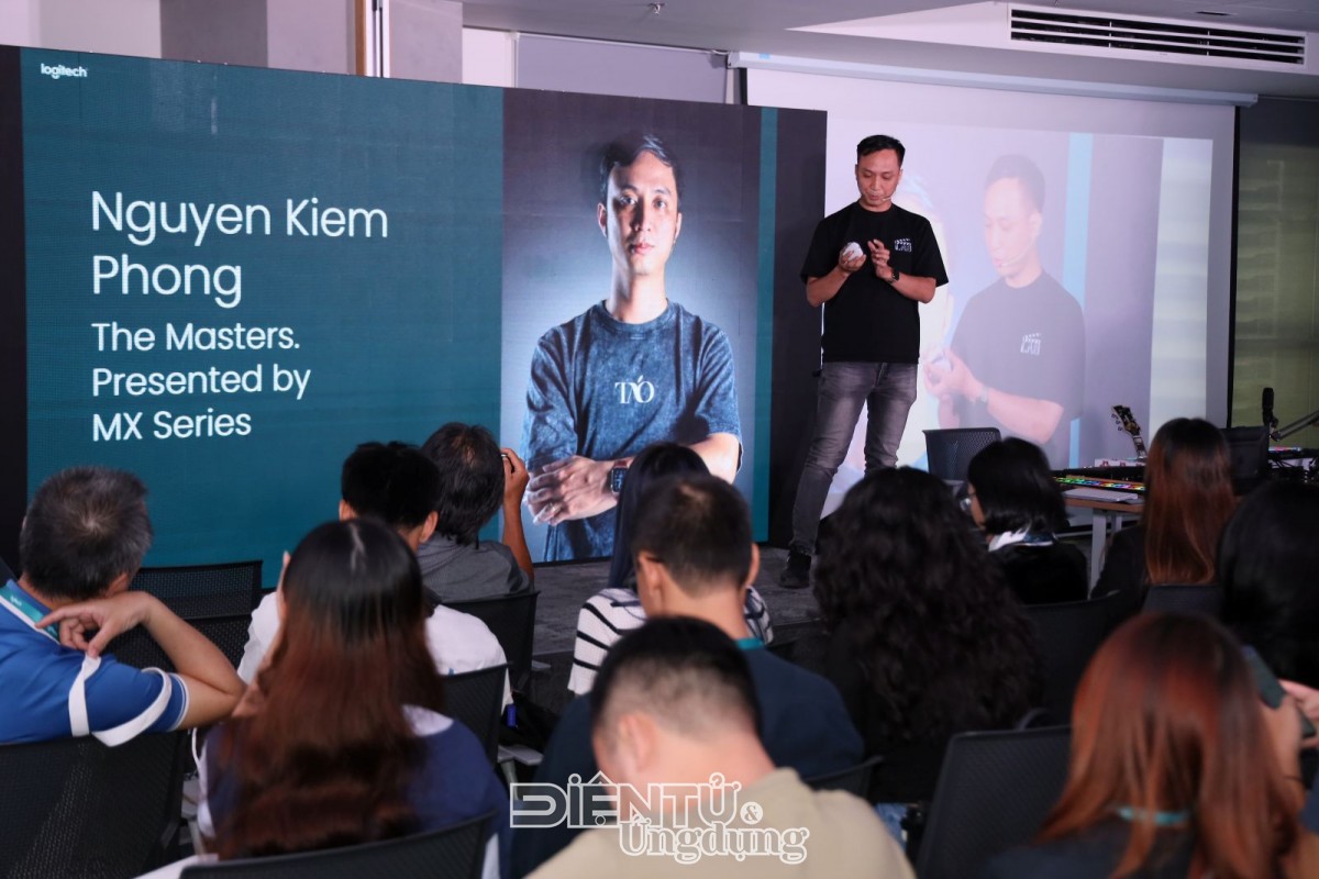 Logitech MX Master 4, chuẩn mực mới cho câu chuyện sáng tạo “The Masters”