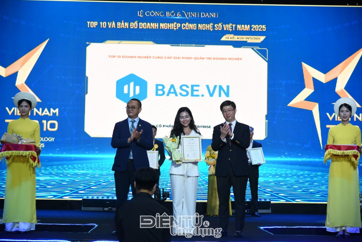 FPT được vinh danh TOP 10 doanh nghiệp công nghệ số Việt Nam 2025