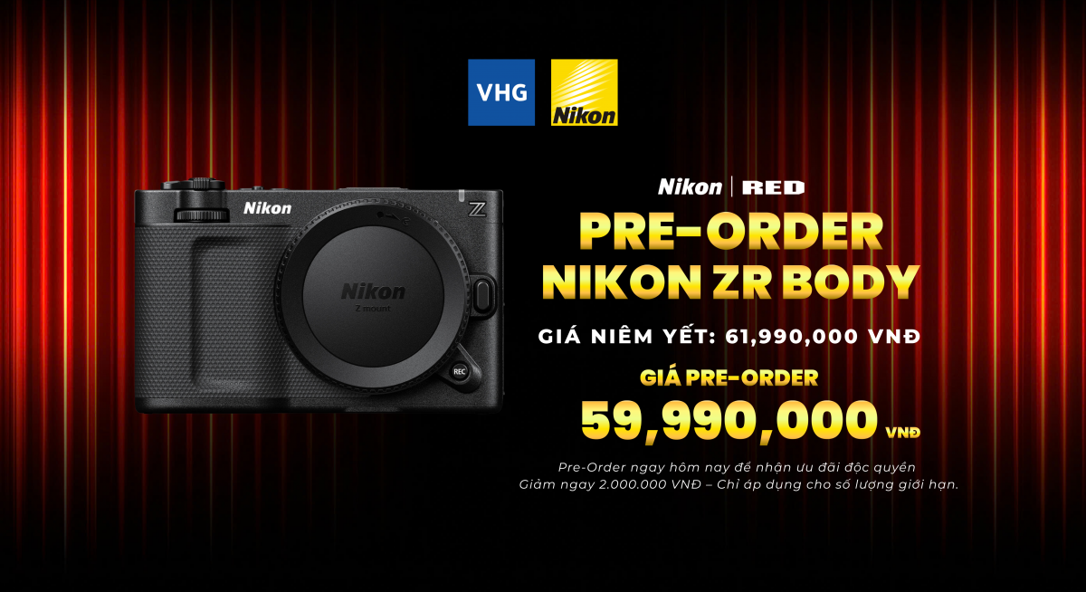 Nikon ra mắt mẫu máy ảnh Nikon ZR