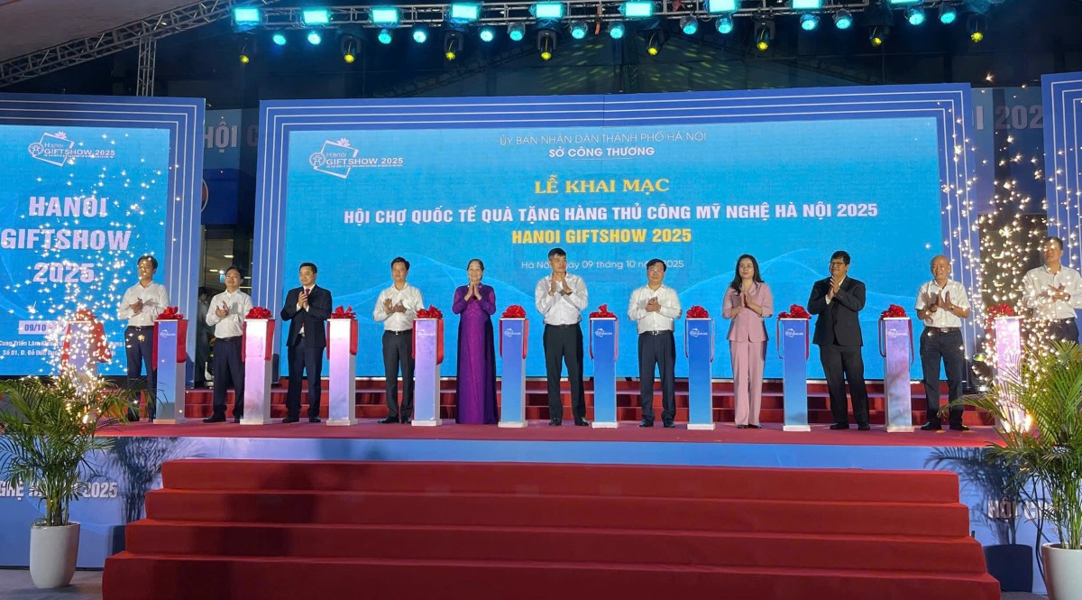 Hơn 450 gian hàng tham gia, thúc đẩy xuất khẩu thủ công mỹ nghệ Việt Nam