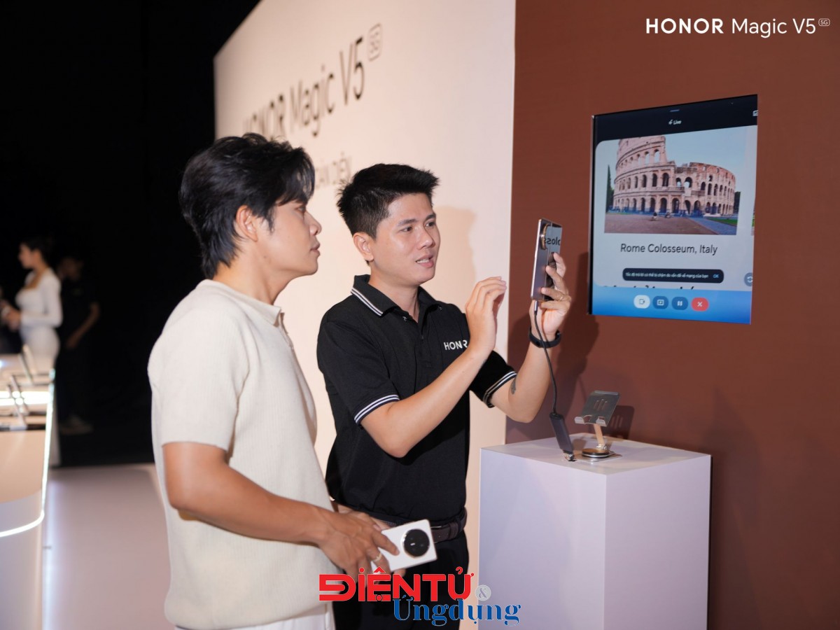 HONOR Magic V5: chuẩn mực mới của smartphone màn hình gập