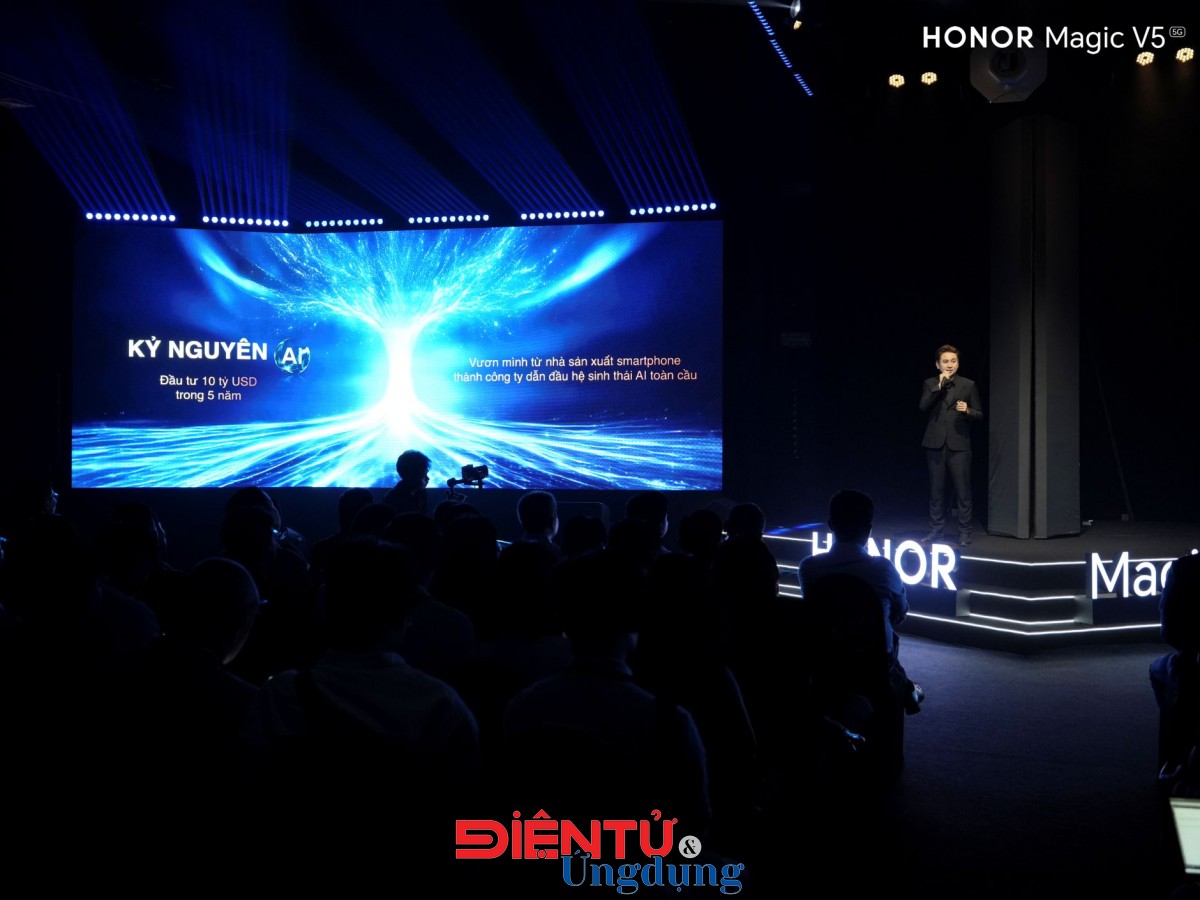 HONOR Magic V5: chuẩn mực mới của smartphone màn hình gập