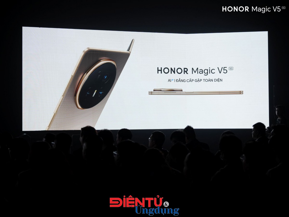 HONOR Magic V5: chuẩn mực mới của smartphone màn hình gập 