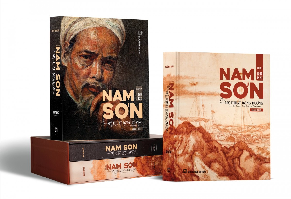 Ra mắt bộ sách về họa sĩ Nam Sơn và mỹ thuật Đông Dương