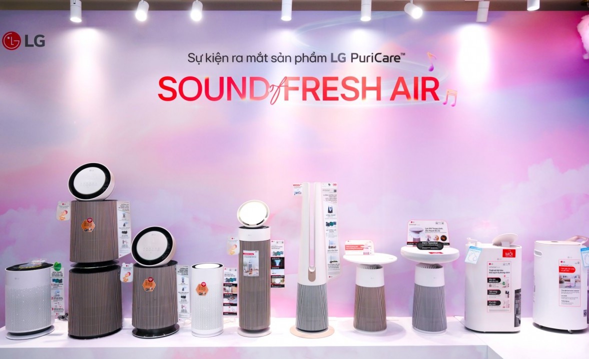 LG ra mắt bộ đôi giải pháp không khí cao cấp LG PuriCare AeroSpeaker và LG Dual Inverter Mojave