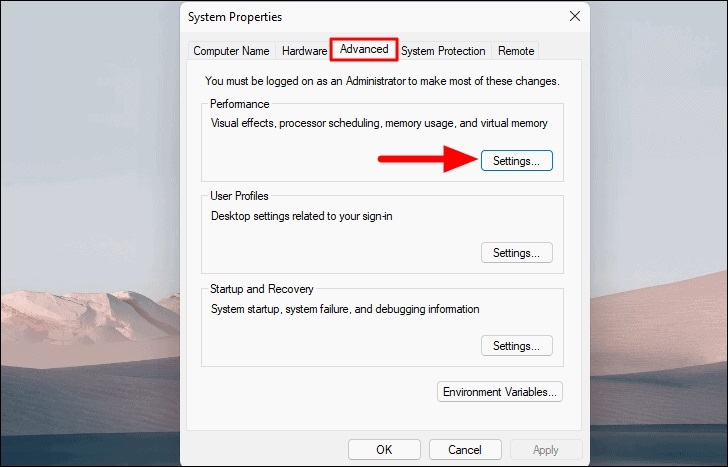 Tăng thêm RAM ảo cho máy tính win 11