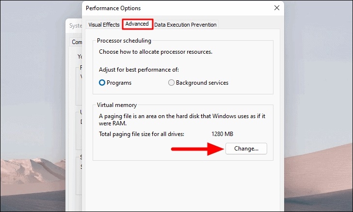 Tăng thêm RAM ảo cho máy tính