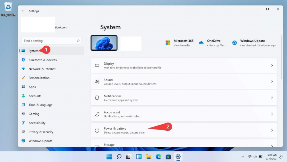 chế độ nguồn điện hiệu năng cao