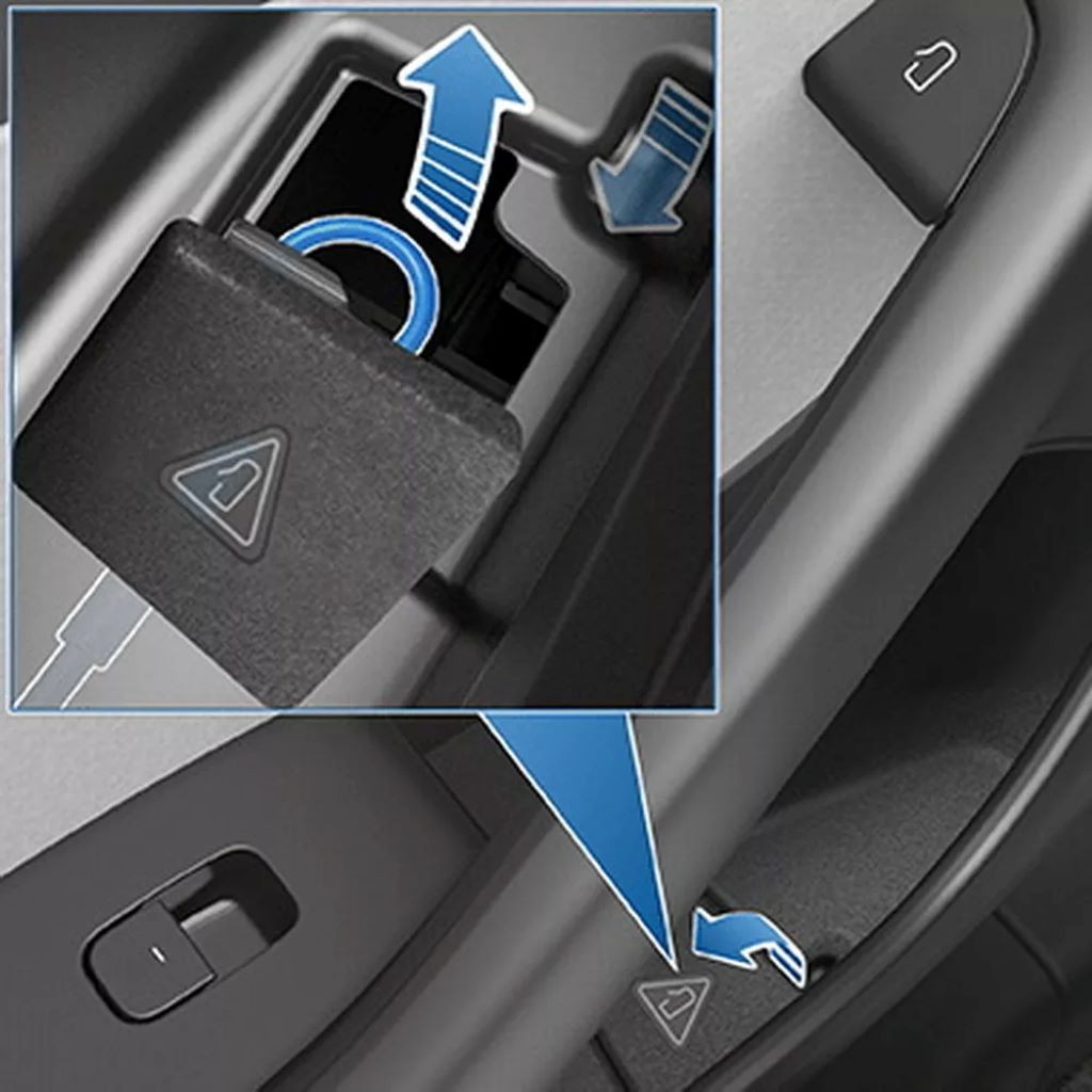 Cách mở cửa xe Tesla khi hệ thống điện ngưng hoạt động