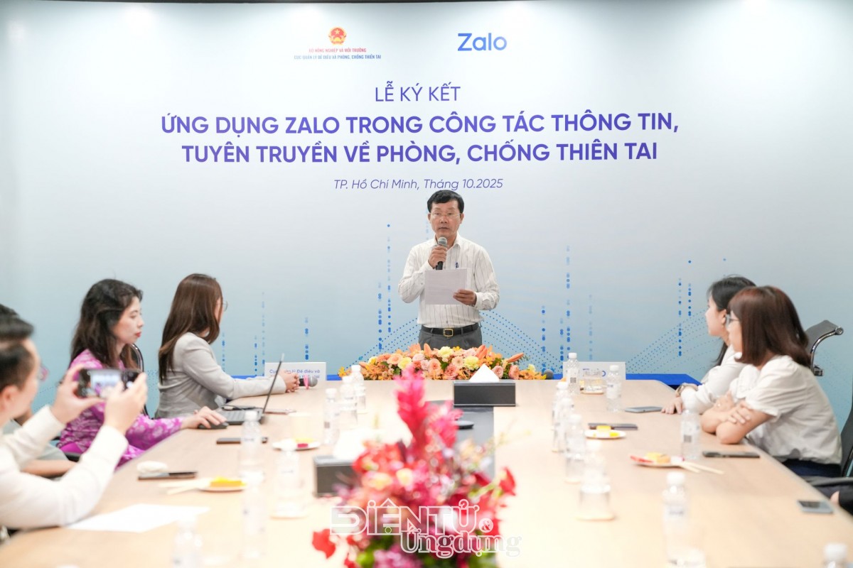 Zalo cùng Bộ Nông nghiệp & Môi trường ký kết thoả thuận hợp tác trong giai đoạn mới Zalo cùng Bộ Nông nghiệp & Môi trường ký kết thoả thuận hợp tác trong giai đoạn mới