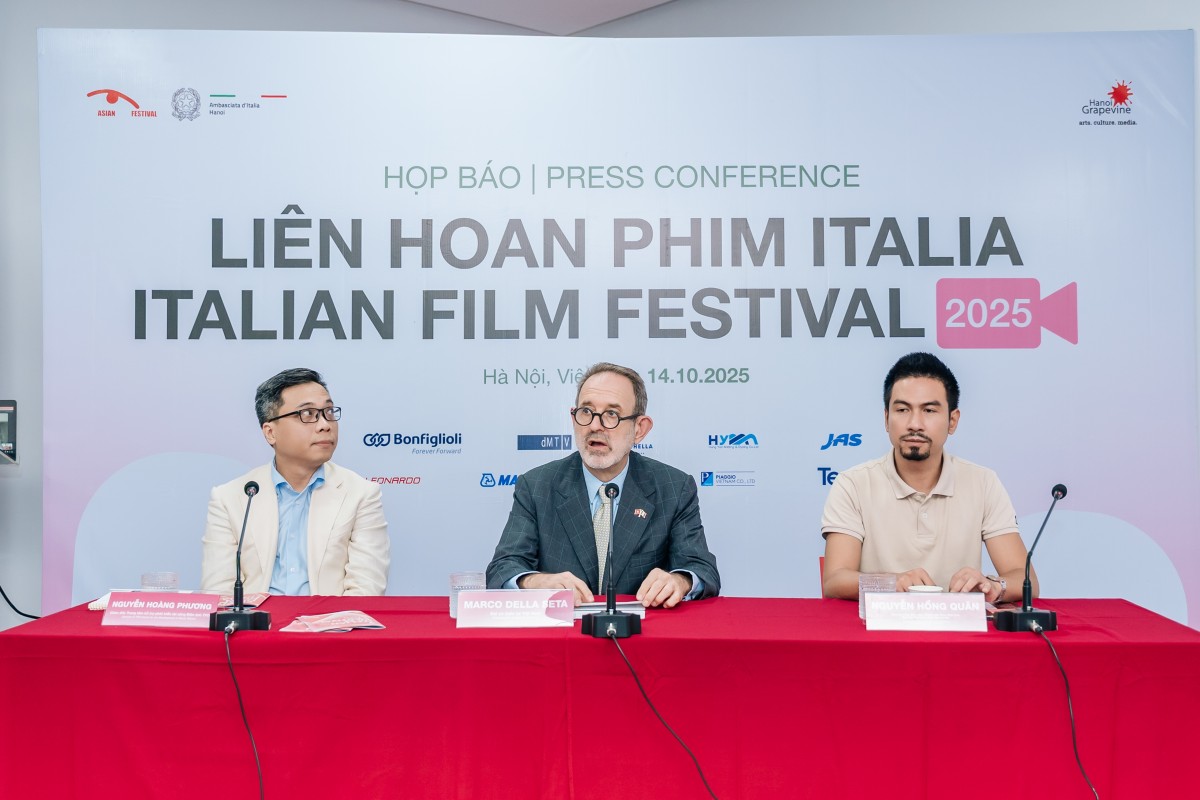 Liên hoan Phim Italia 2025 tại Hà Nội Liên hoan Phim Italia 2025 tại Hà Nội