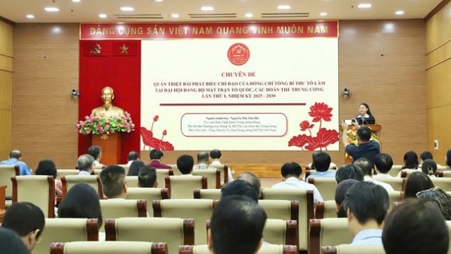 Mặt trận Tổ quốc Việt Nam triển khai chỉ đạo của Tổng Bí thư: Chấm dứt họp hành, tăng hành động