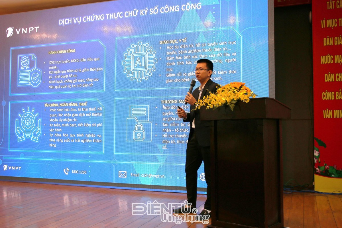 Giao dịch điện tử an toàn cùng VNPT