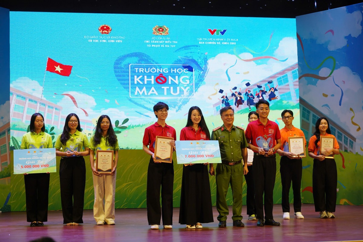 Khai mạc cuộc thi Trường học không ma túy 2025 Khai mạc cuộc thi Trường học không ma túy 2025