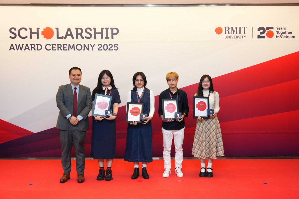 RMIT Việt Nam trao học bổng trị giá 47,5 tỉ đồng năm 2025