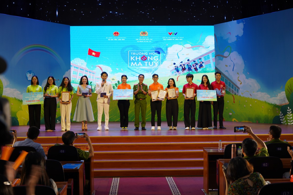 Khai mạc cuộc thi Trường học không ma túy 2025 Khai mạc cuộc thi Trường học không ma túy 2025