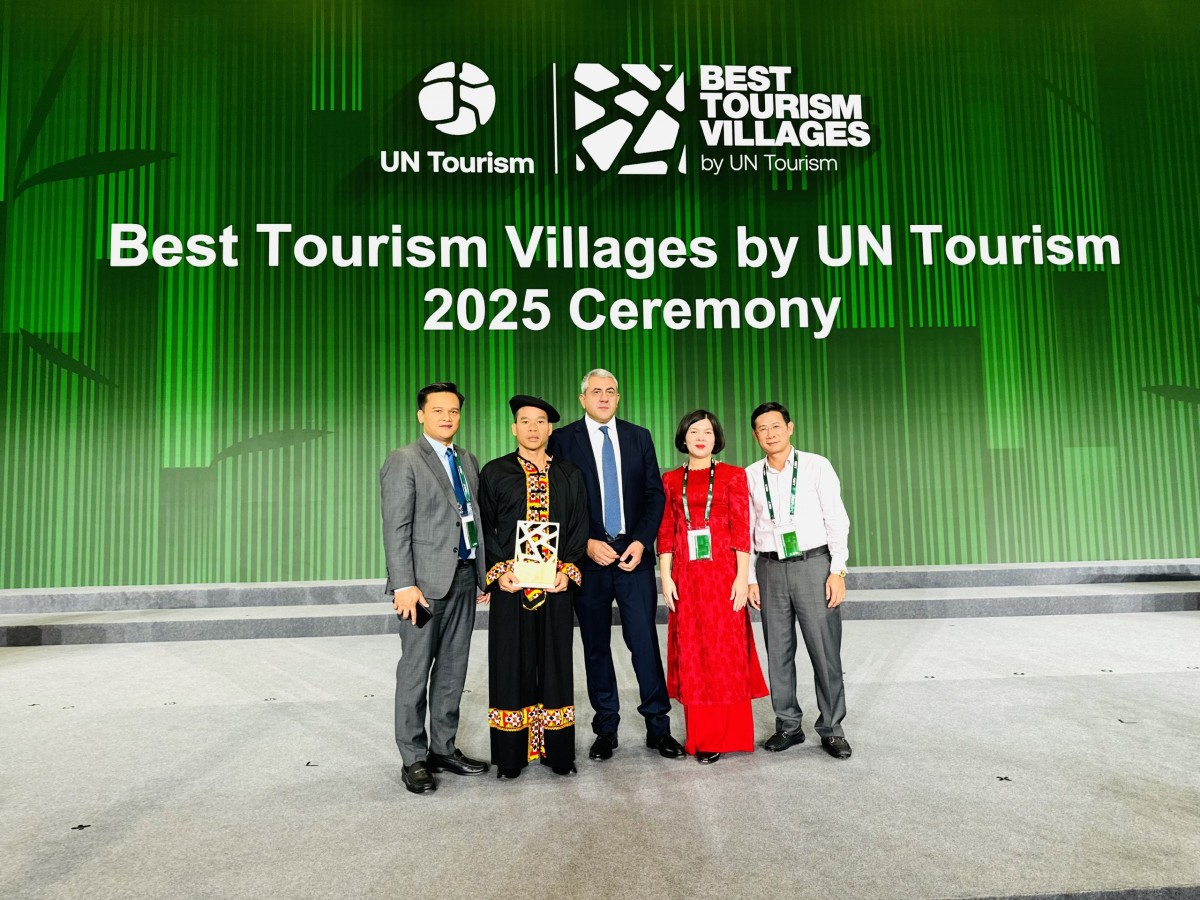 UN Tourism vinh danh Lô Lô Chải (Tuyên Quang) là Làng du lịch tốt nhất thế giới 2025