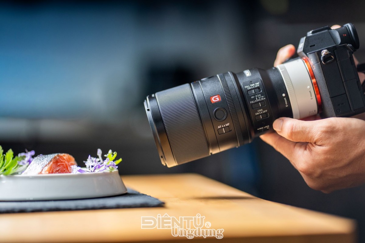 Sony ra mắt ống kính tele macro FE 100mm F2.8 Macro GM OSS