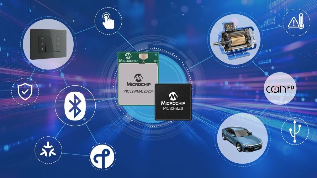 Microchip giới thiệu chip đơn tích hợp 5 trong 1 cho nhà thông minh và ô tô