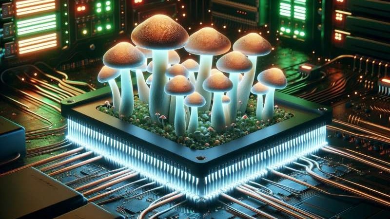 Nấm có thể trở thành chip nhớ cho máy tính thế hệ mới