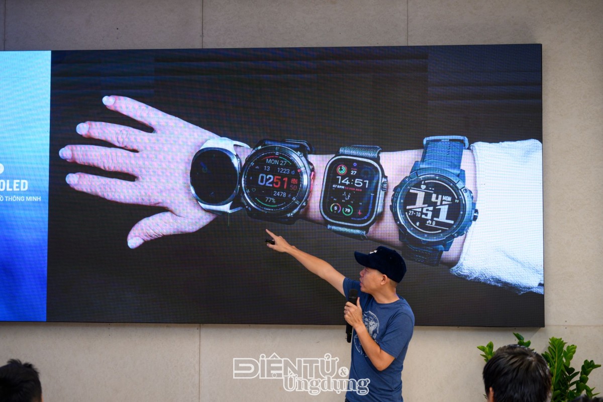 fēnix 8 MicroLED, chuẩn mực hiển thị mới của đồng hồ thông minh fēnix 8 MicroLED, chuẩn mực hiển thị mới của đồng hồ thông minh