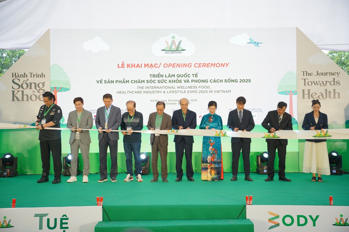 Wellness Expo 2025: Triển lãm quốc tế về chăm sóc sức khỏe và phong cách sống trở lại với quy mô lớn Wellness Expo 2025: Triển lãm quốc tế về chăm sóc sức khỏe và phong cách sống trở lại với quy mô lớn