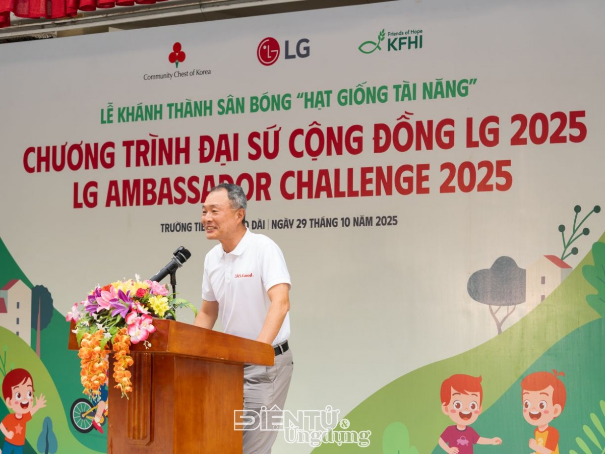 LG khánh thành sân bóng “Hạt giống Tài năng” LG khánh thành sân bóng “Hạt giống Tài năng”