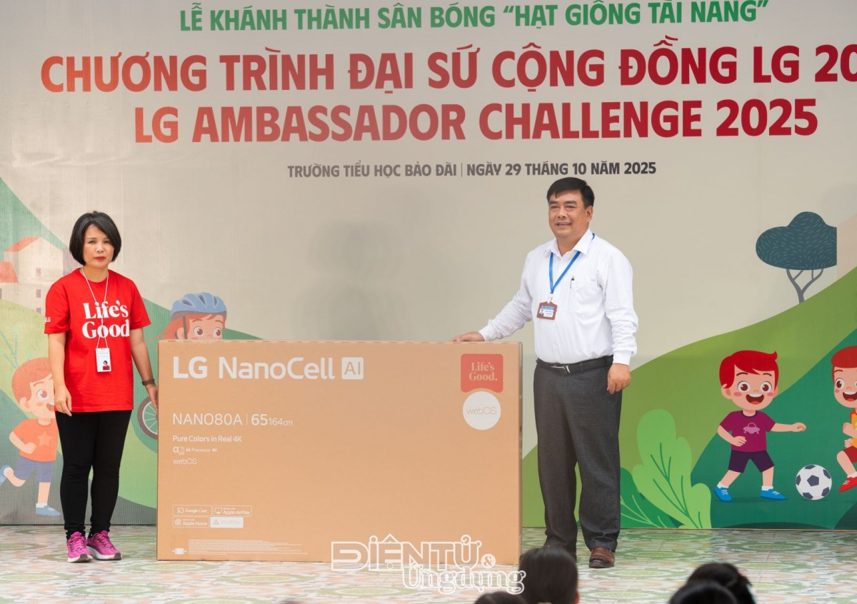 LG khánh thành sân bóng “Hạt giống Tài năng” LG khánh thành sân bóng “Hạt giống Tài năng”