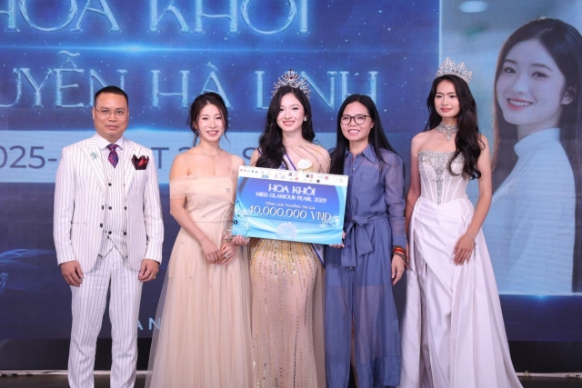 Nguyễn Hà Linh trở thành Hoa khôi Miss Glamour Pearl 2025