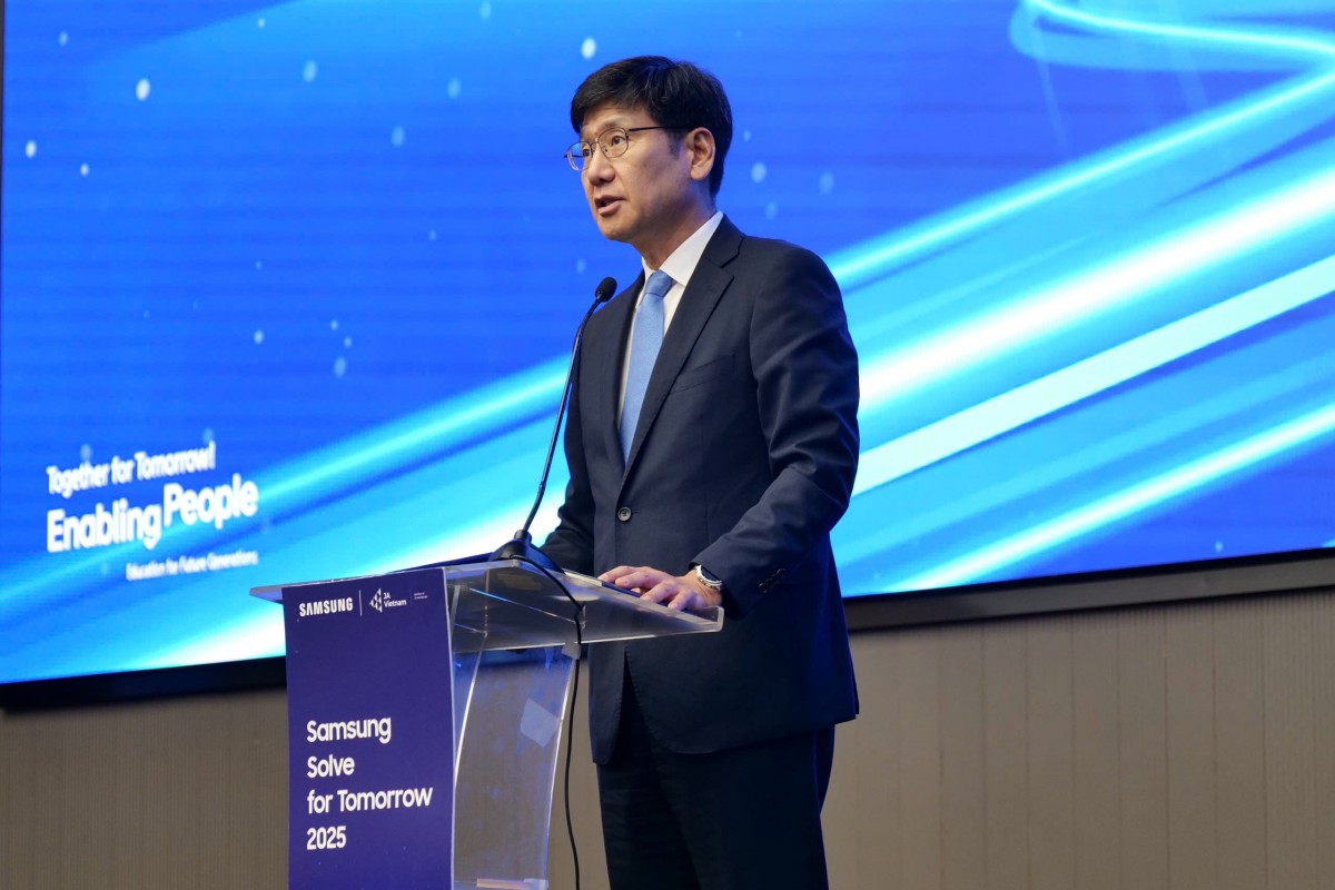 Hai dự án ứng dụng AI và công nghệ thể thao giành giải Nhất Samsung Solve for Tomorrow 2025 Hai dự án ứng dụng AI và công nghệ thể thao giành giải Nhất Samsung Solve for Tomorrow 2025