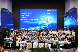 Hai dự án ứng dụng AI và công nghệ thể thao giành giải Nhất Samsung Solve for Tomorrow 2025