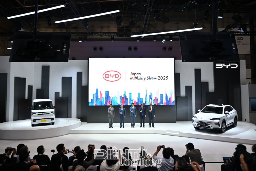 BYD ra mắt mẫu xe điện K-EV đầu tiên tại Japan Mobility Show 2025 BYD ra mắt mẫu xe điện K-EV đầu tiên tại Japan Mobility Show 2025