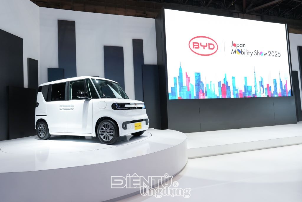 BYD ra mắt mẫu xe điện K-EV đầu tiên tại Japan Mobility Show 2025 BYD ra mắt mẫu xe điện K-EV đầu tiên tại Japan Mobility Show 2025