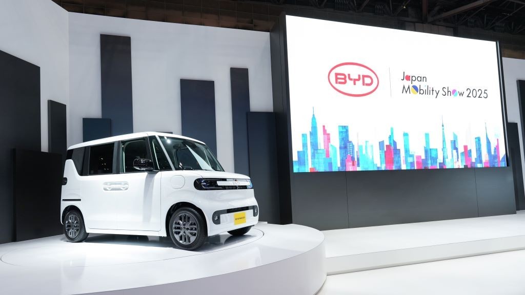 BYD ra mắt mẫu xe điện K-EV đầu tiên tại Japan Mobility Show 2025