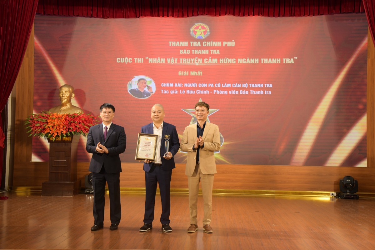 Tổng kết và trao giải Cuộc thi “Nhân vật truyền cảm hứng ngành Thanh tra” năm 2025 Tổng kết và trao giải Cuộc thi “Nhân vật truyền cảm hứng ngành Thanh tra” năm 2025