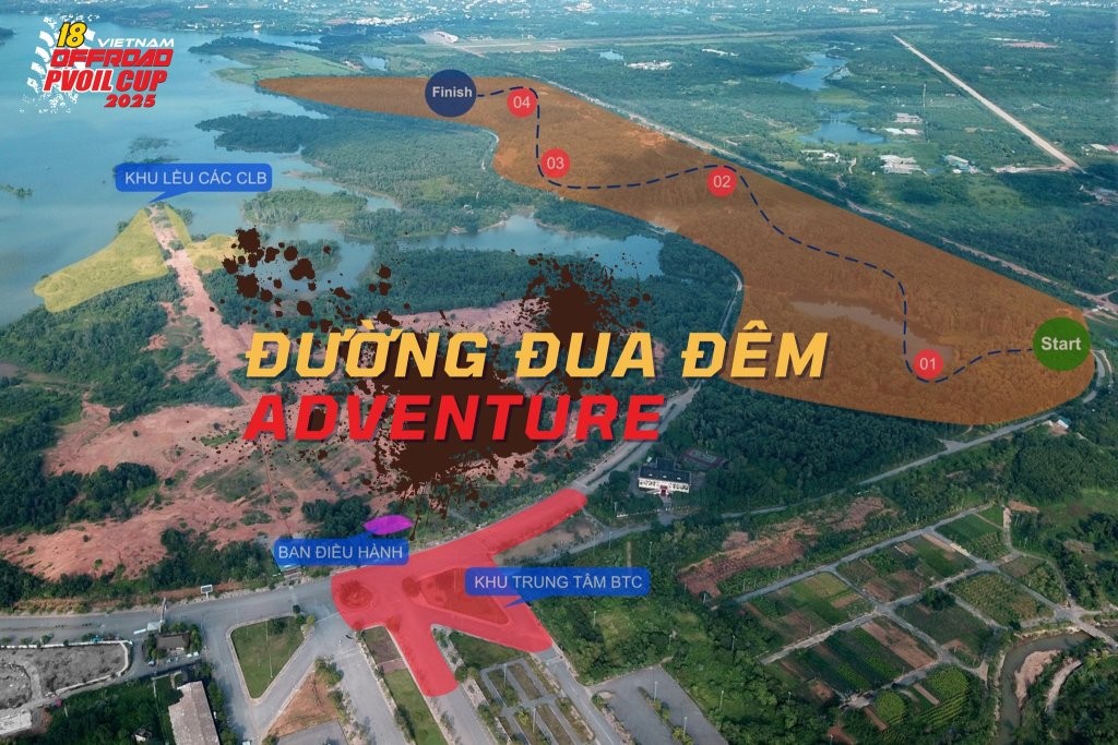 PVOIL VOC 2025: Góc nhìn của tổ trọng tài về bài đua đêm Adventure.