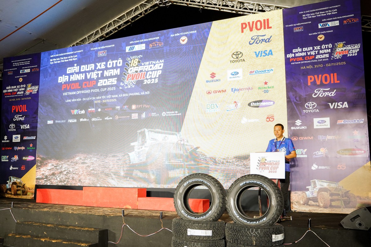 Ông Nguyễn Đại Hoàng, trưởng ban tổ chức PVOIL VOC 2025. Nguồn: BTC Ông Nguyễn Đại Hoàng, trưởng ban tổ chức PVOIL VOC 2025. Nguồn: BTC