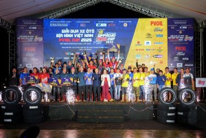 Lộ diện 4 tân vương Giải Đua xe Ô tô Địa hình Việt Nam PVOIL CUP 2025