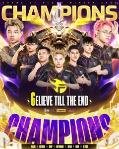 Liên quân mobile: Nhà vô địch Đấu trường Danh vọng mùa Đông 2025 chính thức lộ diện