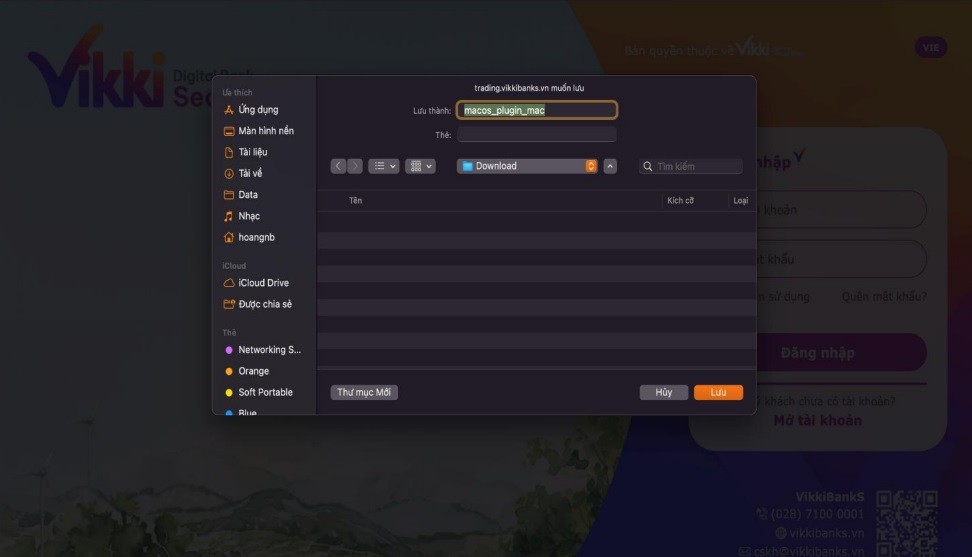 Hướng dẫn cài đặt và sử dụng phần mềm VGAIA Security của VikkiBankS trên Windows, MacOS