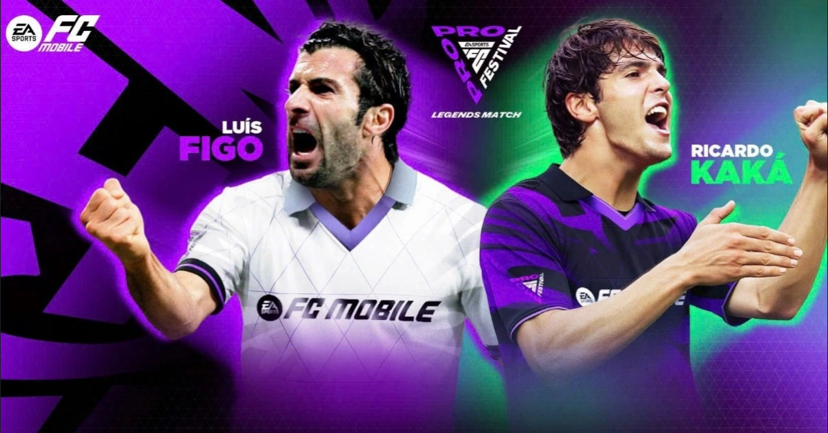 2 HUYỀN THOẠI BÓNG ĐÁ THẾ GIỚI đến với Việt Nam là Ricardo Kaká (QBV 2007) và Luís Figo (QBV 2000) 