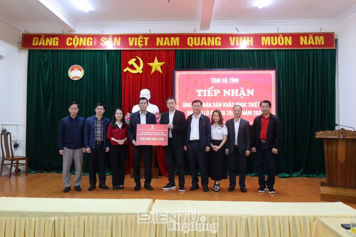 SABECO chung tay cùng Nghệ An, Hà Tĩnh khắc phục bão lũ