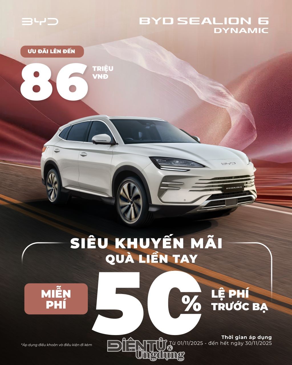BYD Việt Nam triển khai ưu đãi đặc biệt 'Siêu khuyến mãi - Quà liền tay'