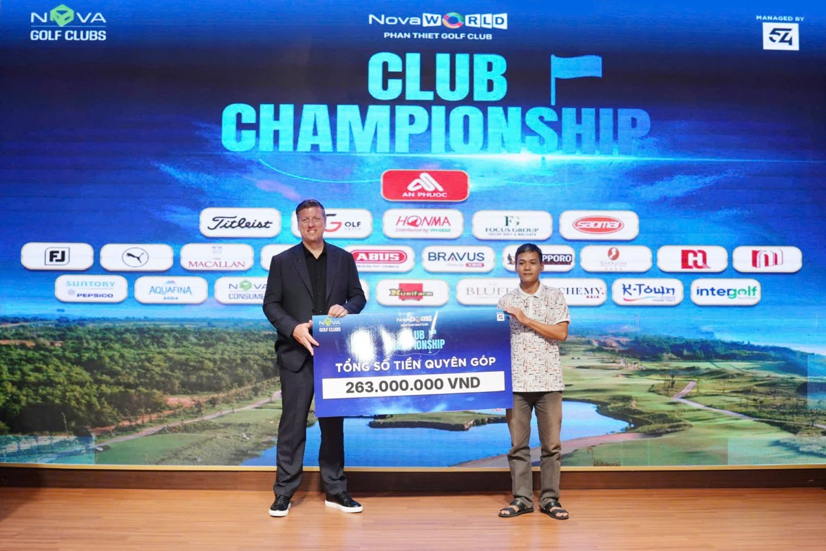 NovaGroup đóng góp hơn 700 triệu đồng hỗ trợ cộng đồng qua giải NovaWorld Club Championship 2025 NovaGroup đóng góp hơn 700 triệu đồng hỗ trợ cộng đồng qua giải NovaWorld Club Championship 2025