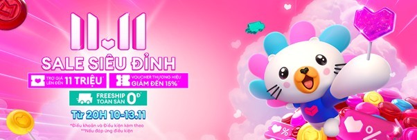 Siêu sale Lazada 11.11 năm nay có gì đặc biệt?