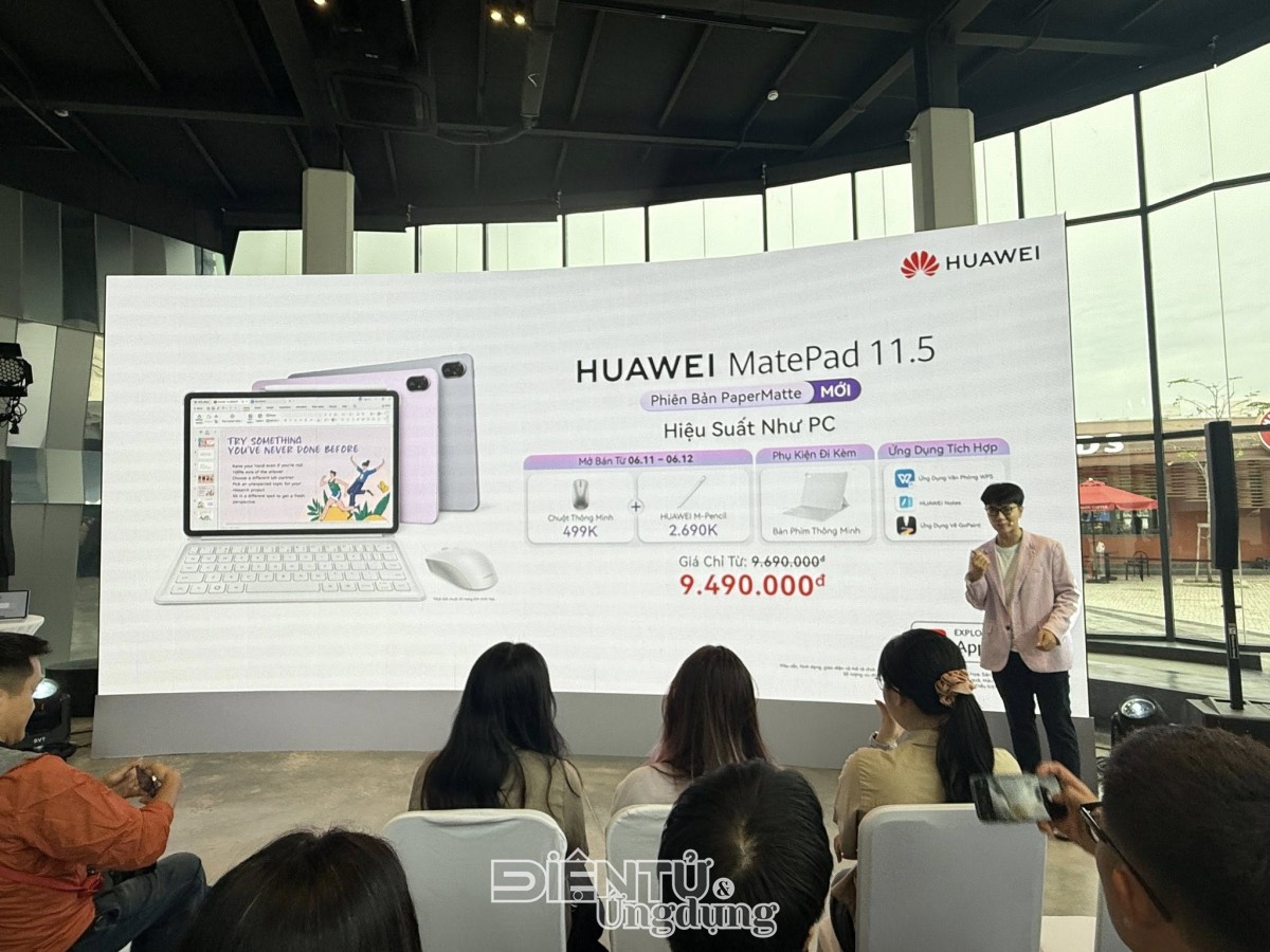 HUAWEI ra mắt máy tính bảng lý tưởng trong phân khúc dưới 10 triệu đồng