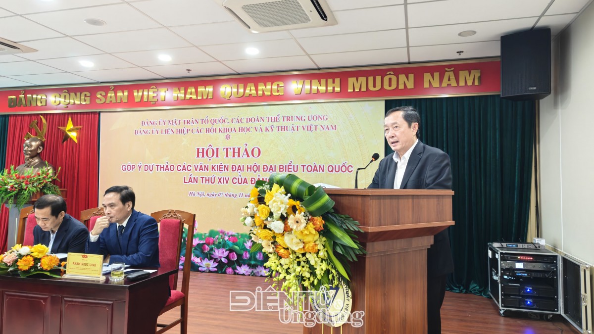 Trí thức khoa học góp ý Dự thảo Văn kiện Đại hội XIV của Đảng Trí thức khoa học góp ý Dự thảo Văn kiện Đại hội XIV của Đảng