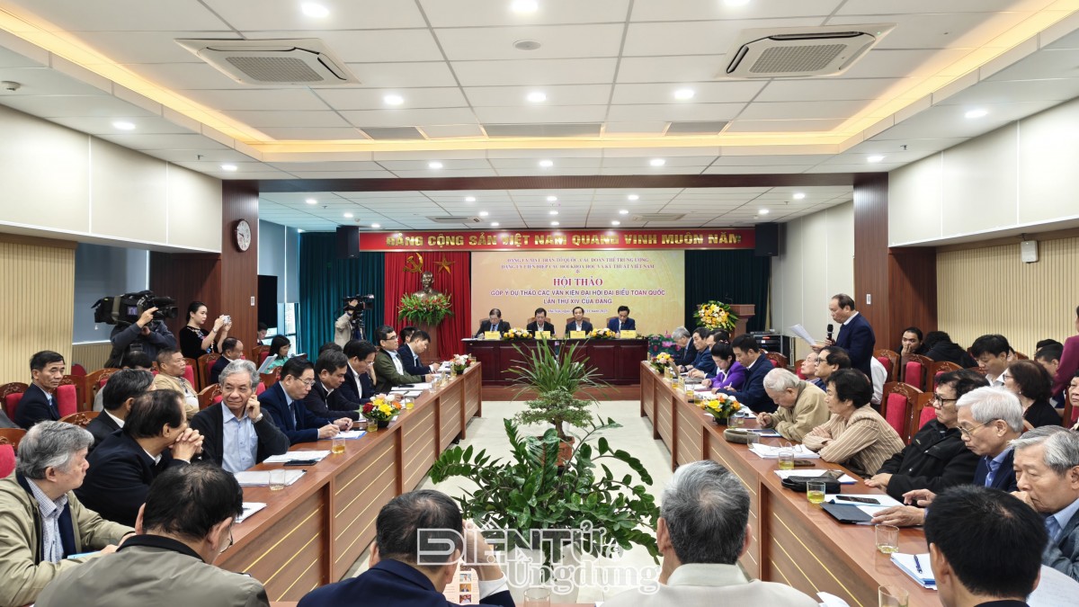 Trí thức khoa học góp ý Dự thảo Văn kiện Đại hội XIV của Đảng Trí thức khoa học góp ý Dự thảo Văn kiện Đại hội XIV của Đảng