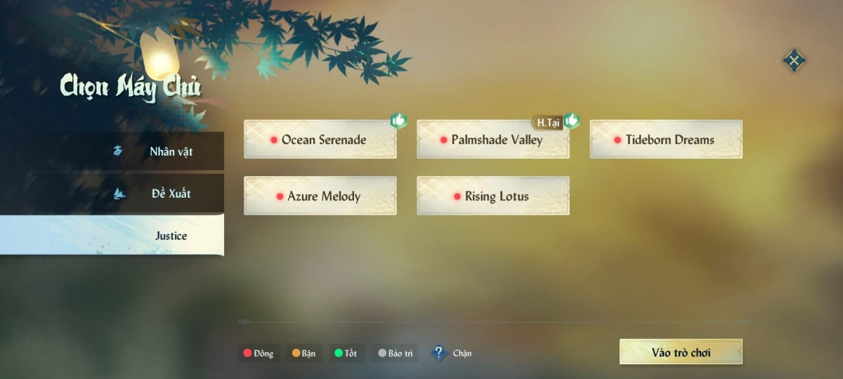 5 sever đầu tiên nhận được lượt truy cập lớn trong ngày đầu ra mắt 5 sever đầu tiên nhận được lượt truy cập lớn trong ngày đầu ra mắt