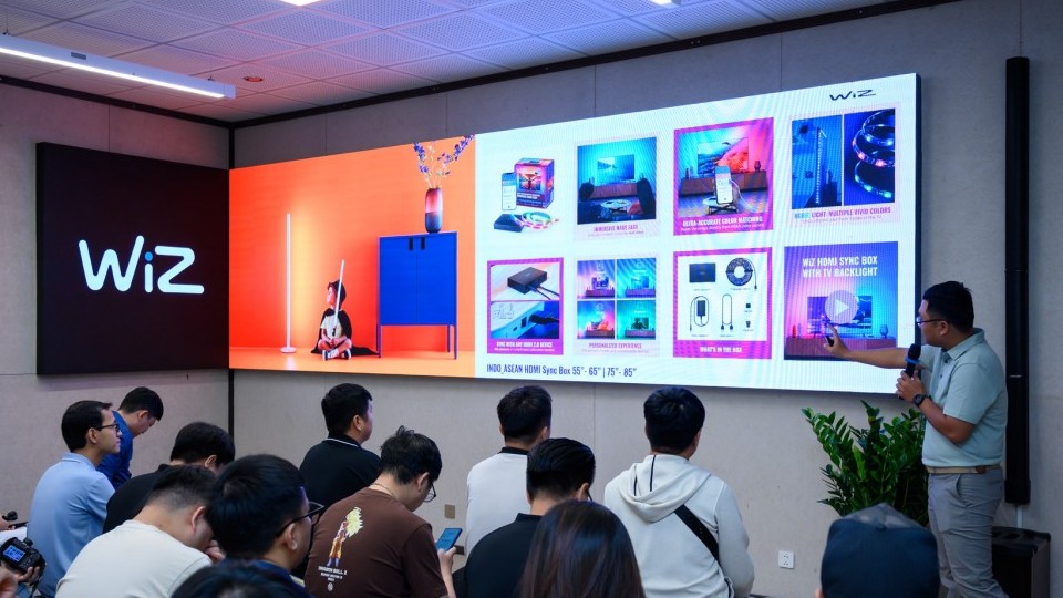 Cùng Signify và Tinh tế, định hình lại không gian giải trí với đèn chiếu sáng